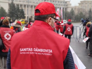 Uniunea Sanitas Dmbovița, alturi de colegii de la nivel național 